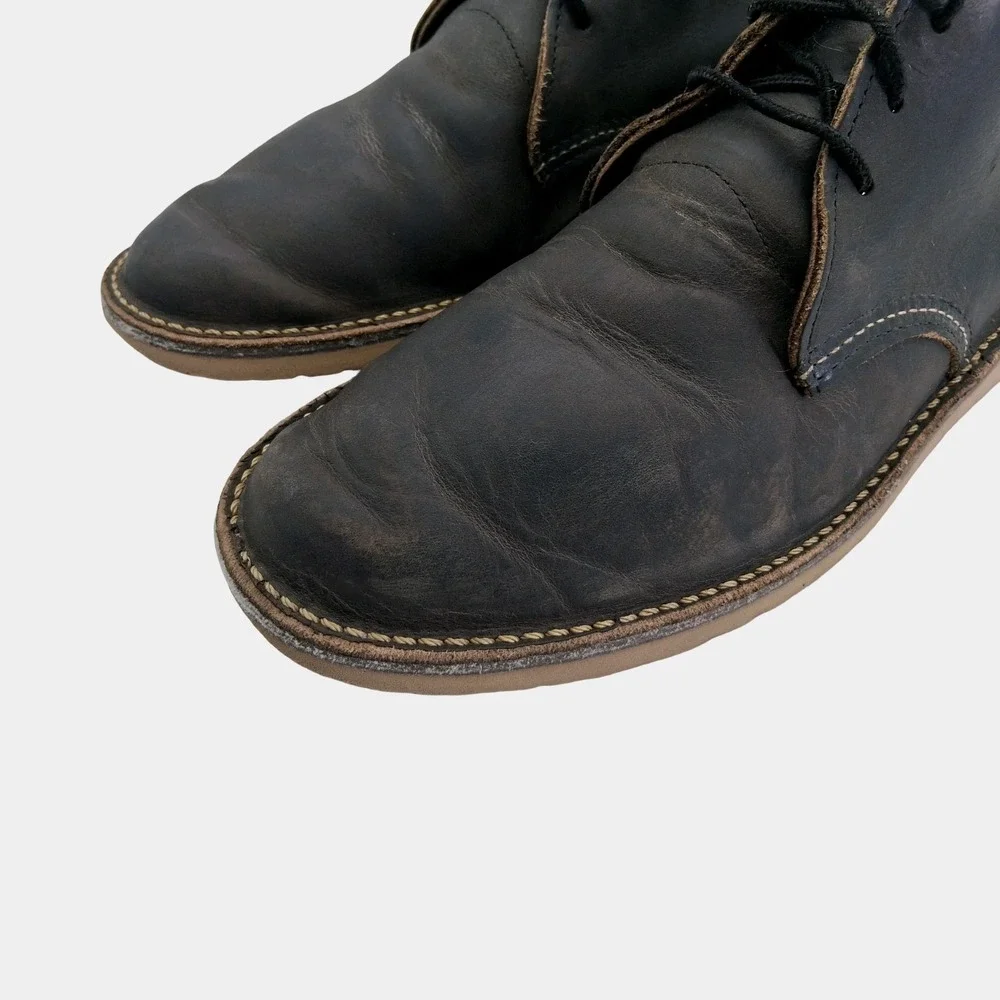 Red Wing Shoes 3320 Boots Mens Size 8.5 Brown Leather Chukka Ankle Made in USA